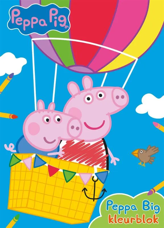 Peppa Big kleurblok | 9789047882060 Peppa Big kleurblok