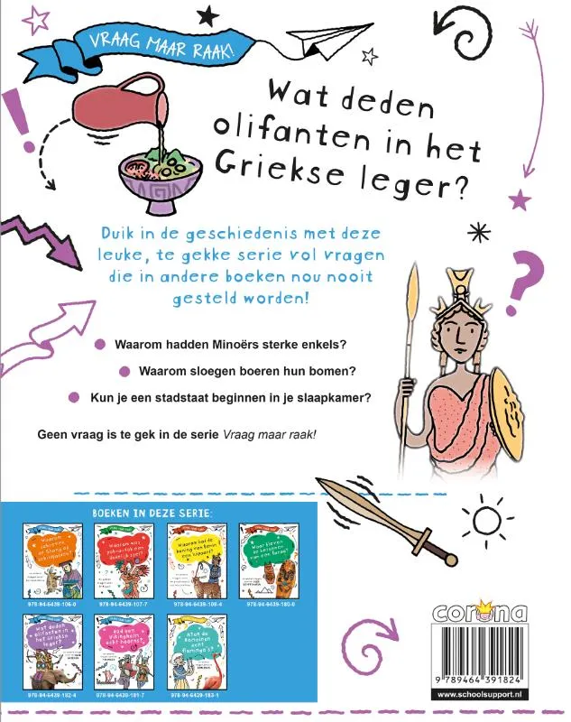 Wat deden olifanten in het Griekse leger? | 9789464391824 Wat deden olifanten in het Griekse leger? - Afbeelding 2