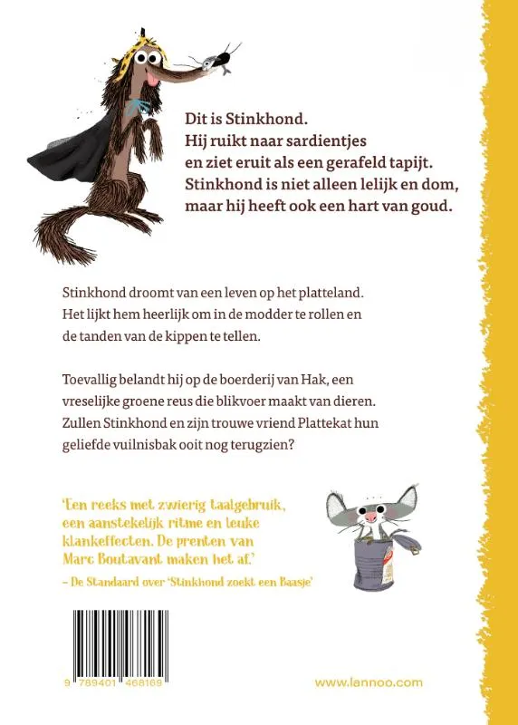 Stinkhond op de boerderij | 9789401468169 Stinkhond op de boerderij - Afbeelding 2