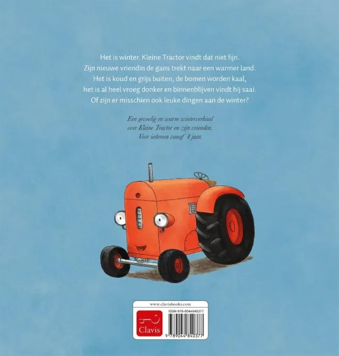 Kleine Tractor in de winter - Afbeelding 2