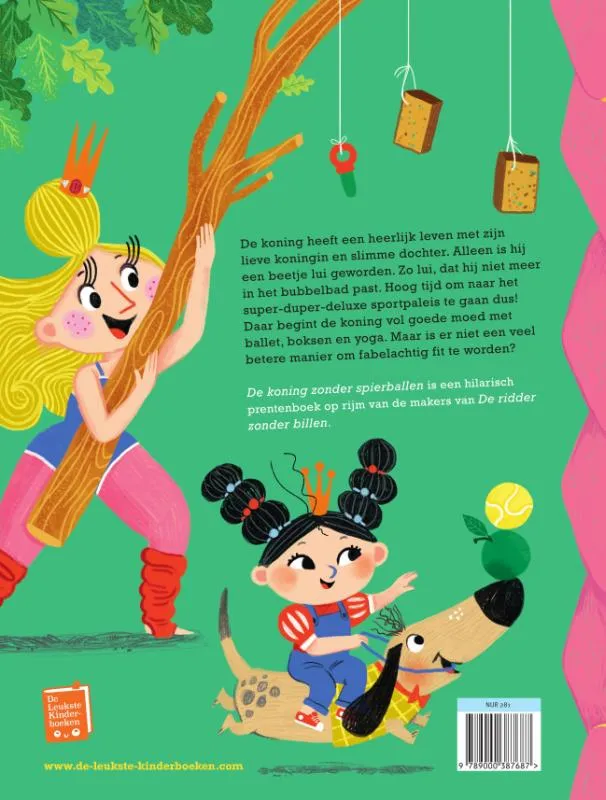 De koning zonder spierballen | 9789000387687 De koning zonder spierballen - Afbeelding 2