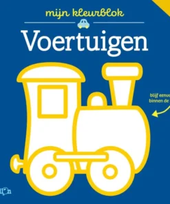 Mijn junior kleurblok mijn eerste woordjes
