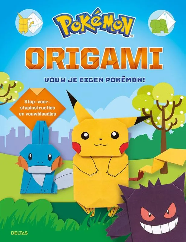 Pokémon origami | 9789044764352 Pokémon origami
