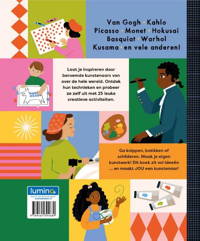 Dit boek maakt jou een kunstenaar | 9789464394689 Dit boek maakt jou een kunstenaar - Afbeelding 2