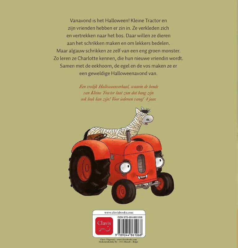 Kleine Tractor viert Halloween | 9789044861068 Kleine Tractor viert Halloween - Afbeelding 2