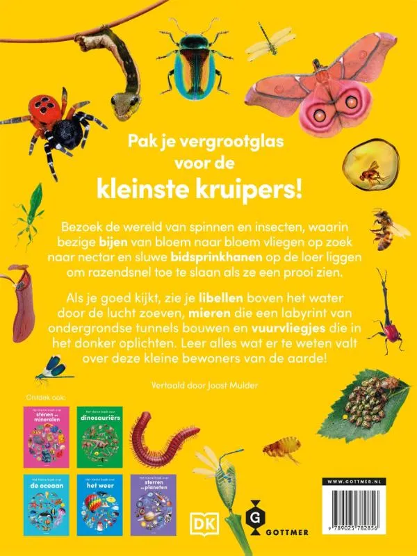 Het kleine boek over spinnen en insecten | 9789025782856 Het kleine boek over spinnen en insecten - Afbeelding 2