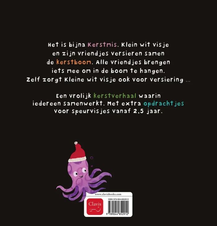 Klein wit visje viert Kerst - Afbeelding 2