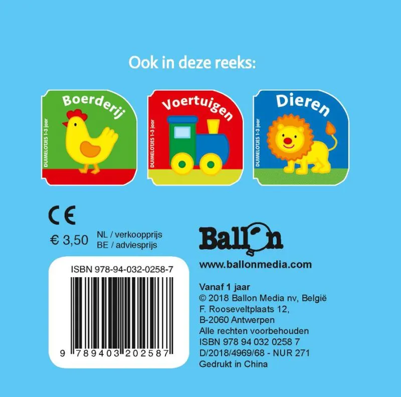 Kartonboek Voertuigen | 9789403202587 Kartonboek Voertuigen - Afbeelding 2