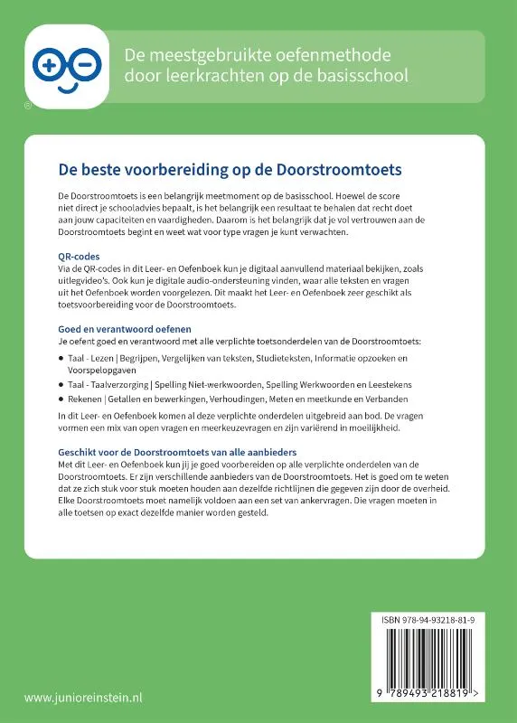 Doorstroomtoets | 9789493218819 Doorstroomtoets - Afbeelding 2