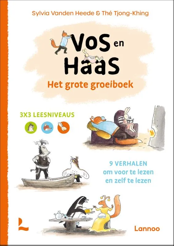 Het grote groeiboek van Vos en Haas | 9789401483018 Het grote groeiboek van Vos en Haas