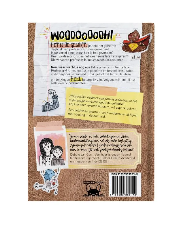 Het geheime dagboek van professor Grutjes en het supersoepjesmysterie | 9789090355740 Het geheime dagboek van professor Grutjes en het supersoepjesmysterie - Afbeelding 2