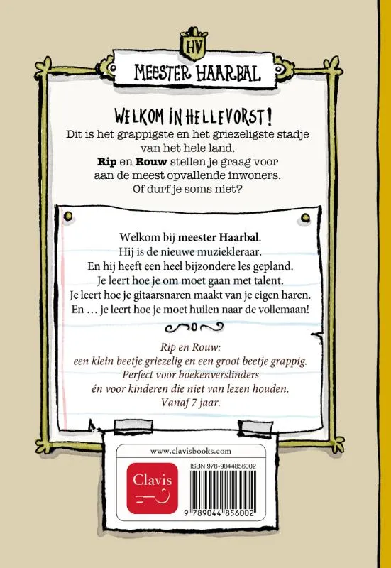 Meester Haarbal | 9789044856002 Meester Haarbal - Afbeelding 2