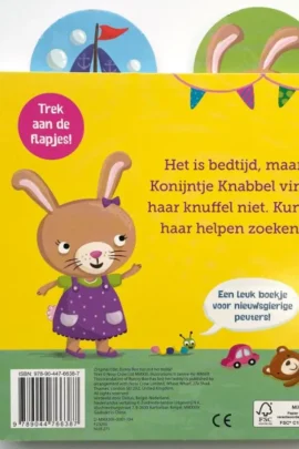 Alternative view of Konijntje Knabbel zoekt haar knuffel