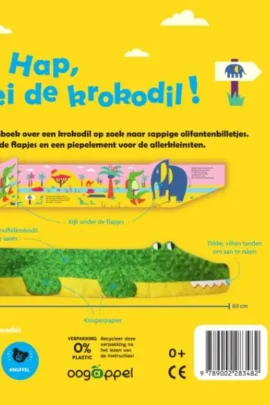 Hap, zei de krokodil! | 9789002283482