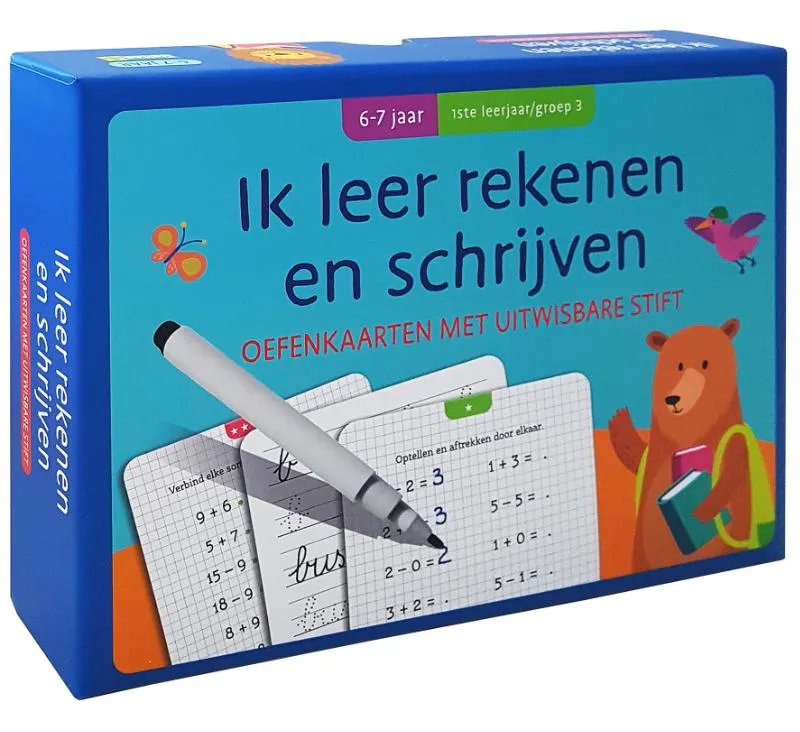 Ik leer rekenen en schrijven 6-7 jaar groep 3 | 9789044757989 Ik leer rekenen en schrijven 6-7 jaar groep 3