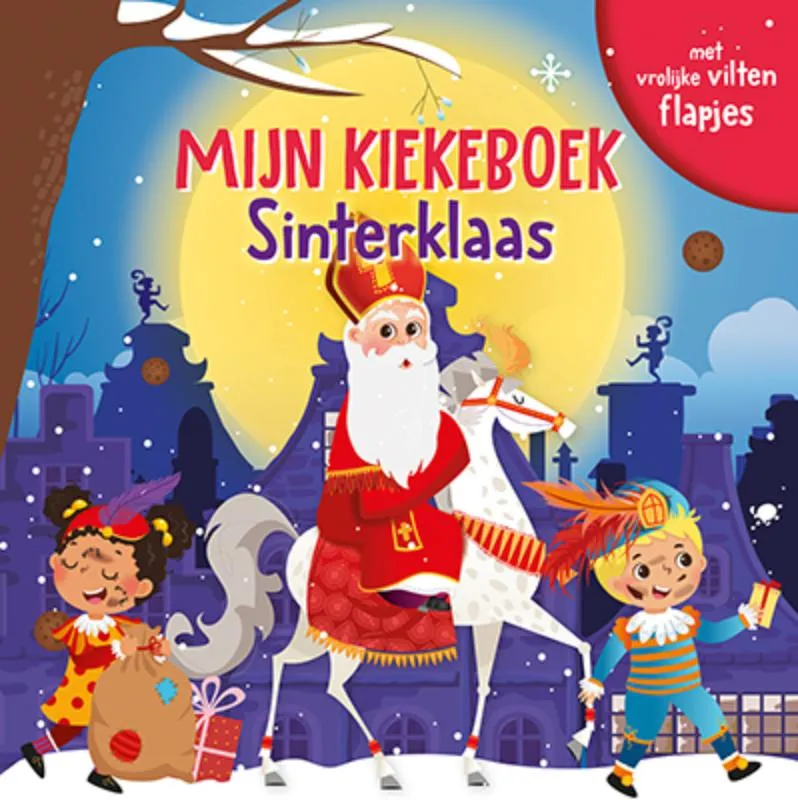 Mijn kiekeboek Sinterklaas - met vrolijke vilten flapjes | 9789463548564 Mijn kiekeboek Sinterklaas - met vrolijke vilten flapjes