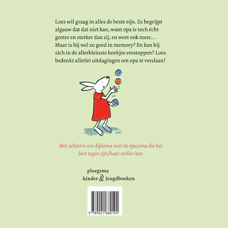 Ik ga winnen, opa! | 9789021680194 Ik ga winnen, opa! - Afbeelding 2