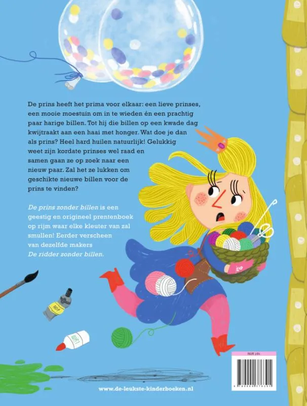 De prins zonder billen | 9789000376391 De prins zonder billen - Afbeelding 2