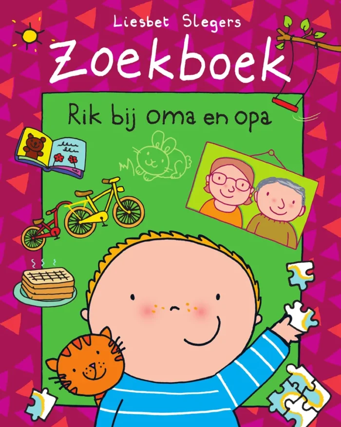 Rik bij oma en opa