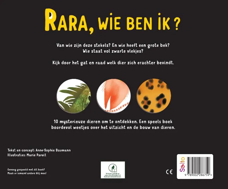 Rara, wie ben ik? | 9789002286759 Rara, wie ben ik? - Afbeelding 2