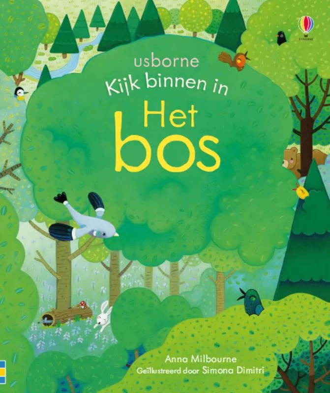 Kijk binnen in Het bos | 9781474962520 Kijk binnen in Het bos