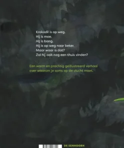 Alternative view of Krokodil op weg naar beter