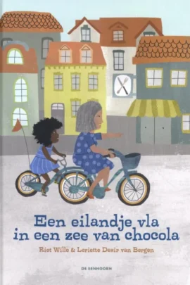 Een eilandje vla in een zee van chocola