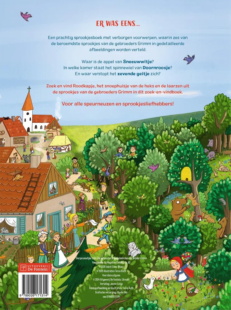 Het grote sprookjeszoekboek | 9789026171314 Het grote sprookjeszoekboek - Afbeelding 2