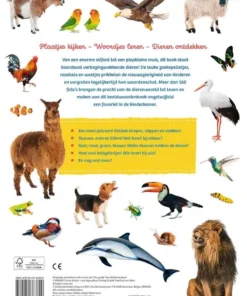 Mijn eerste grote dierenkijkboek | 9789044763829 Mijn eerste grote dierenkijkboek | 9789044763829