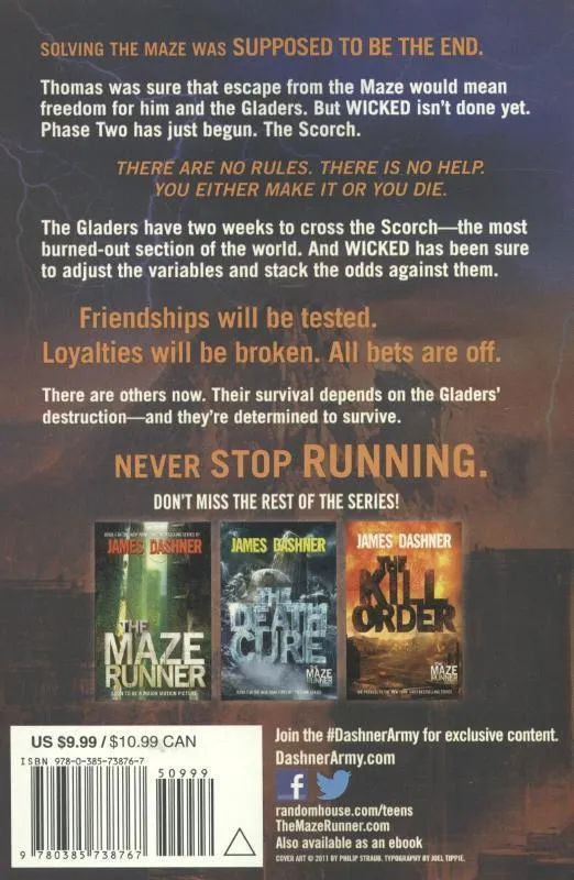 Maze Runner 2. The Scorch Trials | 9780385738767 Maze Runner 2. The Scorch Trials - Afbeelding 2