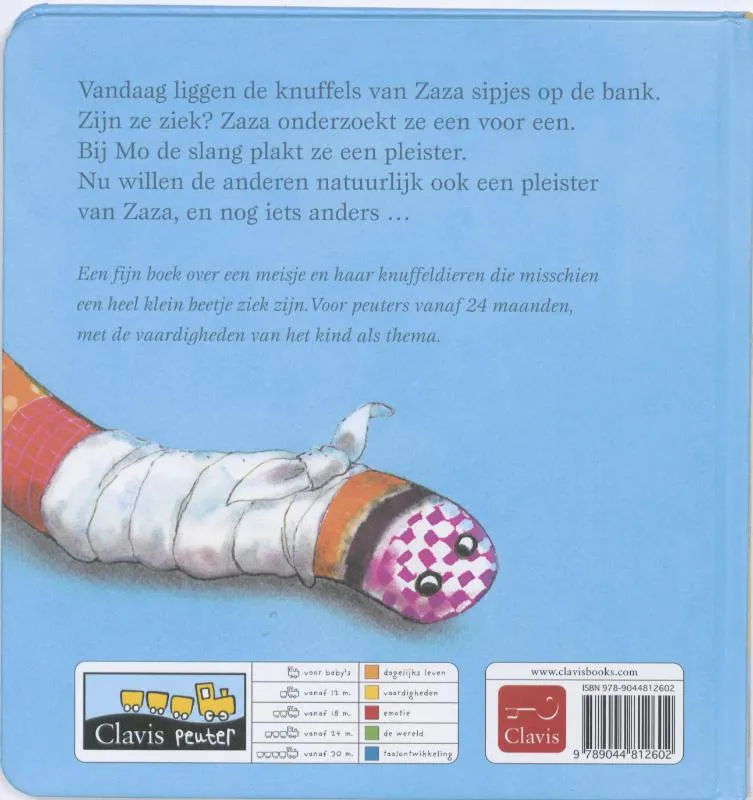 Zaza speelt doktertje | 9789044812602 Zaza speelt doktertje - Afbeelding 2