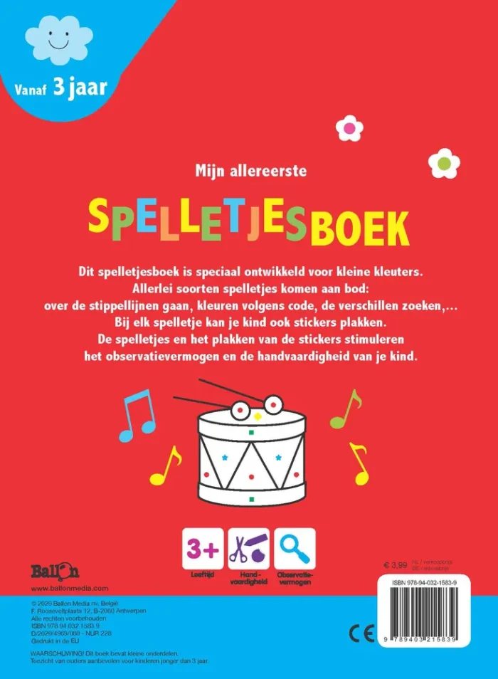 Mijn allereerste spelletjesboek 2+ - Afbeelding 2