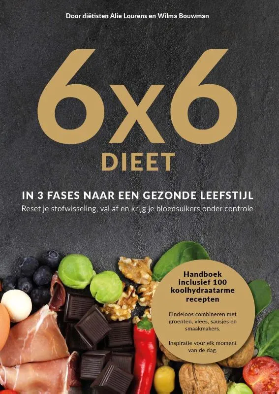 6x6 dieet | 9789090356792 6x6 dieet