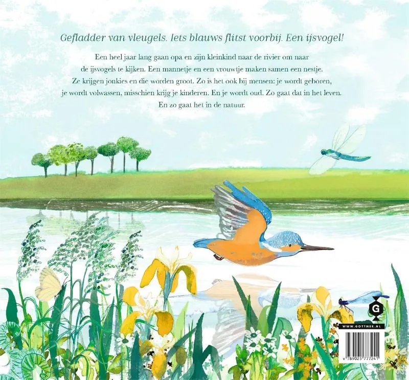 Opa en de ijsvogel | 9789025777241 Opa en de ijsvogel - Afbeelding 2