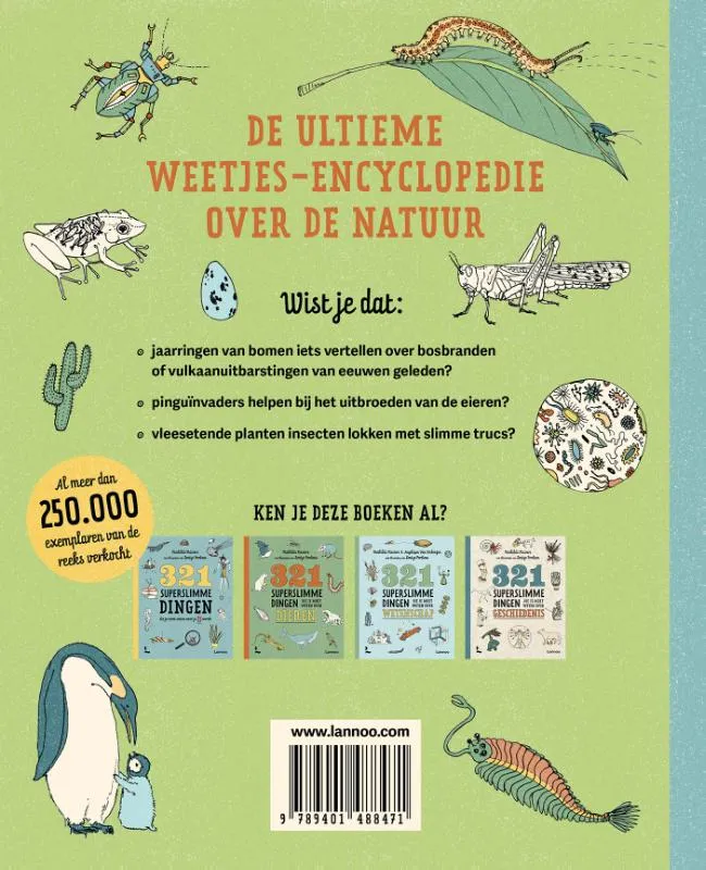 321 superslimme dingen die je moet weten over natuur | 9789401488471 321 superslimme dingen die je moet weten over natuur - Afbeelding 2