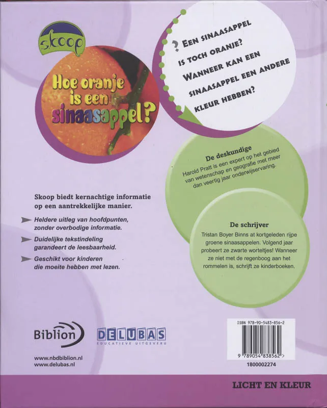 Hoe oranje is een sinaasappel? | 9789054838562 Hoe oranje is een sinaasappel? - Afbeelding 2