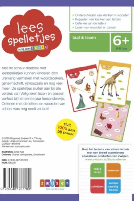 Leesspelletjes Veilig leren lezen | 9789048737789