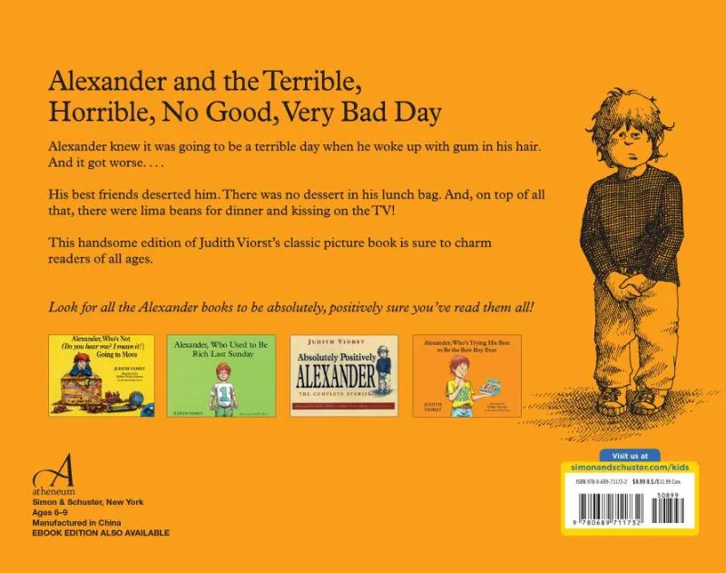 Alexander and the Terrible, Horrible, No Good, Very Bad Day | 9780689711732 Alexander and the Terrible, Horrible, No Good, Very Bad Day - Afbeelding 2