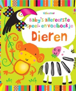 Baby's allereerste glitter speelboekje