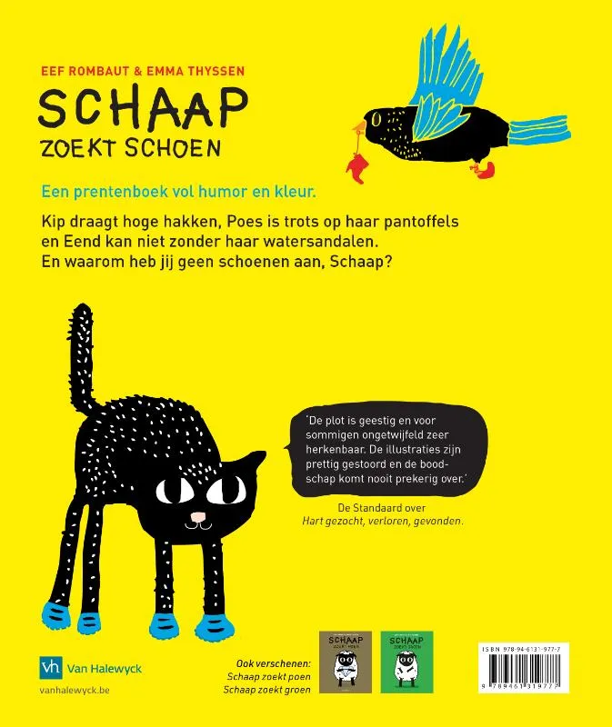 Schaap zoekt schoen | 9789461319777 Schaap zoekt schoen - Afbeelding 2