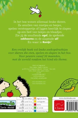 Eten, spelen, slapen in het bos | 9789044841817 Eten, spelen, slapen in het bos | 9789044841817