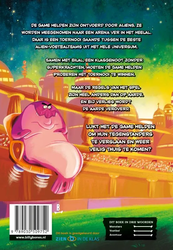 Game Helden tegen de voetbalgoden | 9789030509752 Game Helden tegen de voetbalgoden - Afbeelding 2