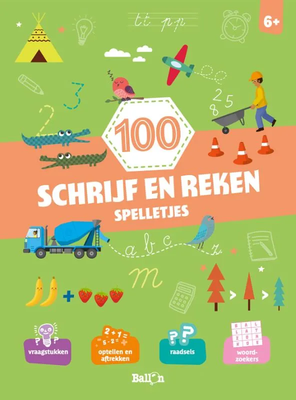 100 leerzame spelletjes 3+ | 9789403211848 100 leerzame spelletjes 3+
