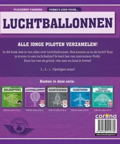 Porky's gids voor luchtballonnen | 9789463414739 Porky's gids voor luchtballonnen | 9789463414739