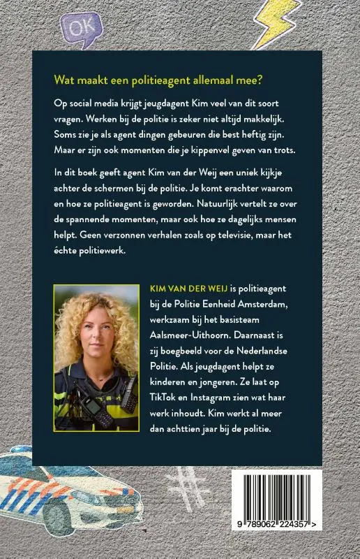 Politieagent Kim | 9789062224357 Politieagent Kim - Afbeelding 2