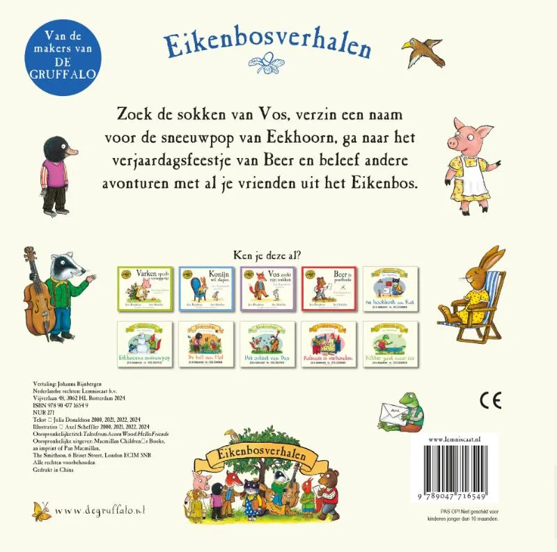 Eikenbosverhalen. Hallo vriendjes! | 9789047716549 Eikenbosverhalen. Hallo vriendjes! - Afbeelding 2
