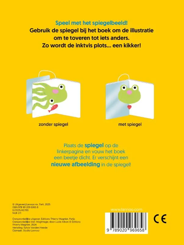 Interactief voorleesboek met spiegel | 9789020969658 Interactief voorleesboek met spiegel - Afbeelding 2