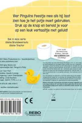 Alternative view of Geluidboek Kleine Pinguïn op het potje