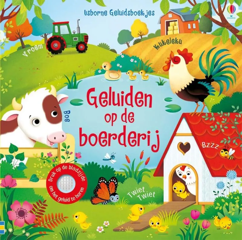 Usborne Geluidsboekjes. Geluiden op de boerderij / druk 1 | 9781474947800 Usborne Geluidsboekjes. Geluiden op de boerderij / druk 1