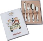 Kinderbestek 4-delig Safari | 3585190227019 Kinderbestek 4-delig Safari | 3585190227019